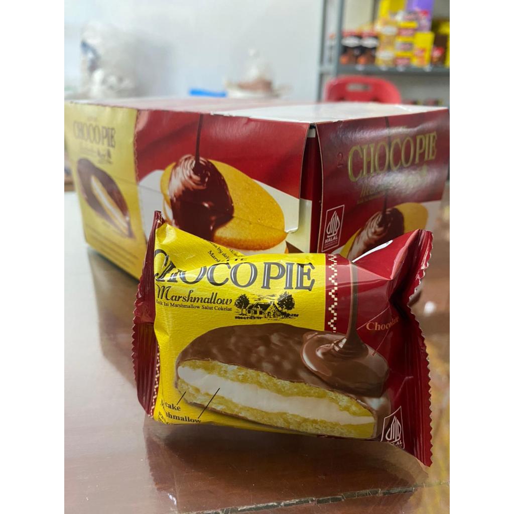 

Lotte Choco Pie Marshmallow 1 Box 12 Pcs @26gram