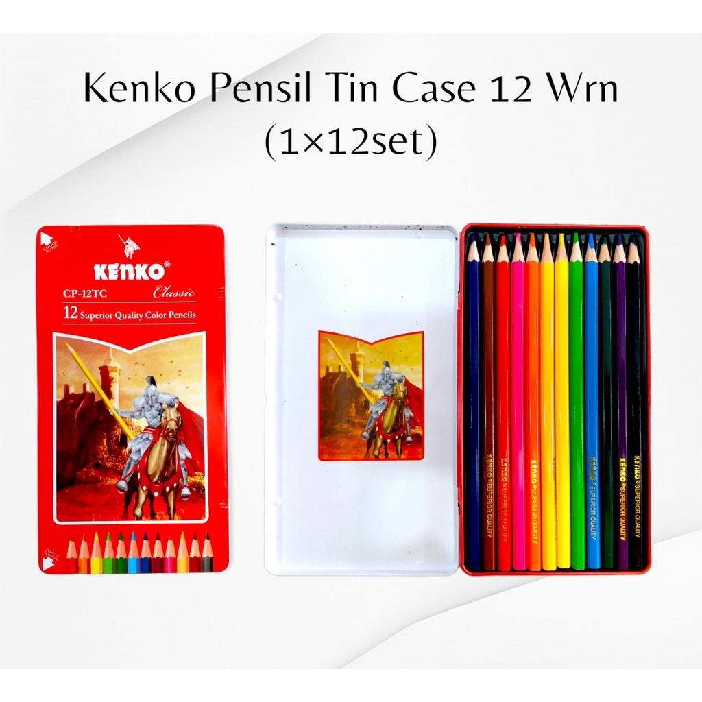 

PENSIL WARNA KENKO CP-12TC 12 WARNA (PCS)