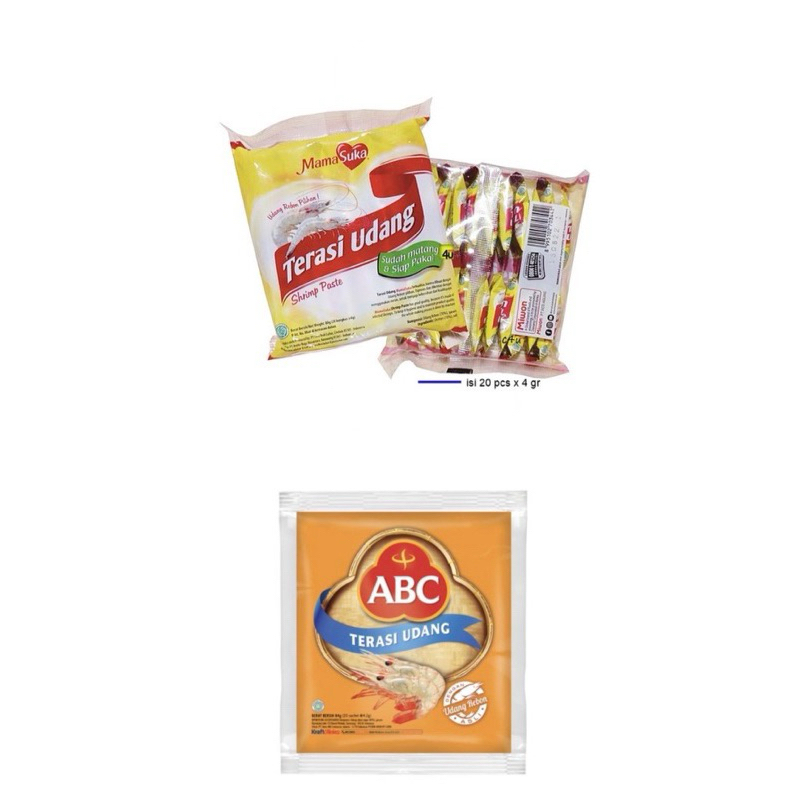 

Terasi Udang Terasi ABC per 10 sachet