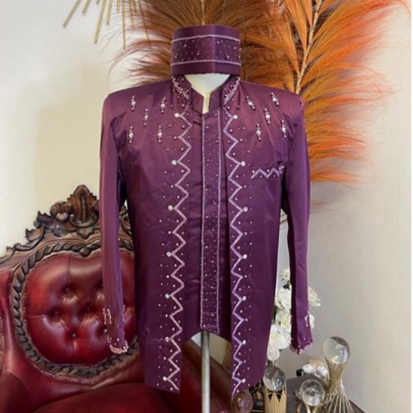 Dijual Beskap  Basofi pengantin  Beskap Pengantin Pria  Beskap pengantin  Beskap pengantin premium