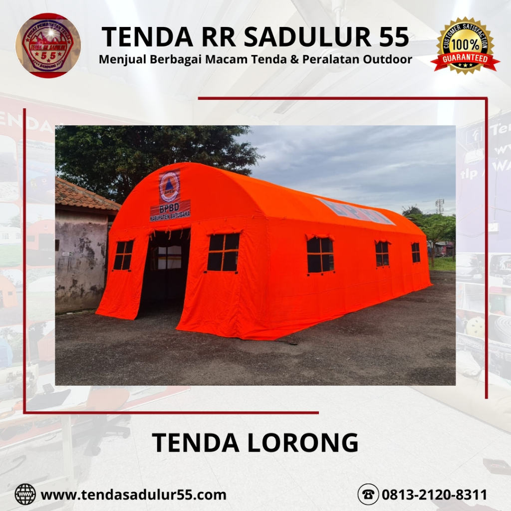 tenda lorong serbaguna bpbd