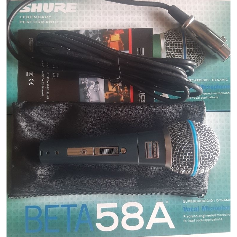 mickropone SHURE BT 58A