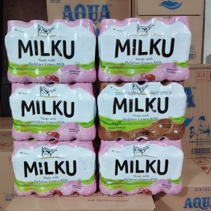 

susu milku coklat 12 x 200ml (khusus pengiriman instant)