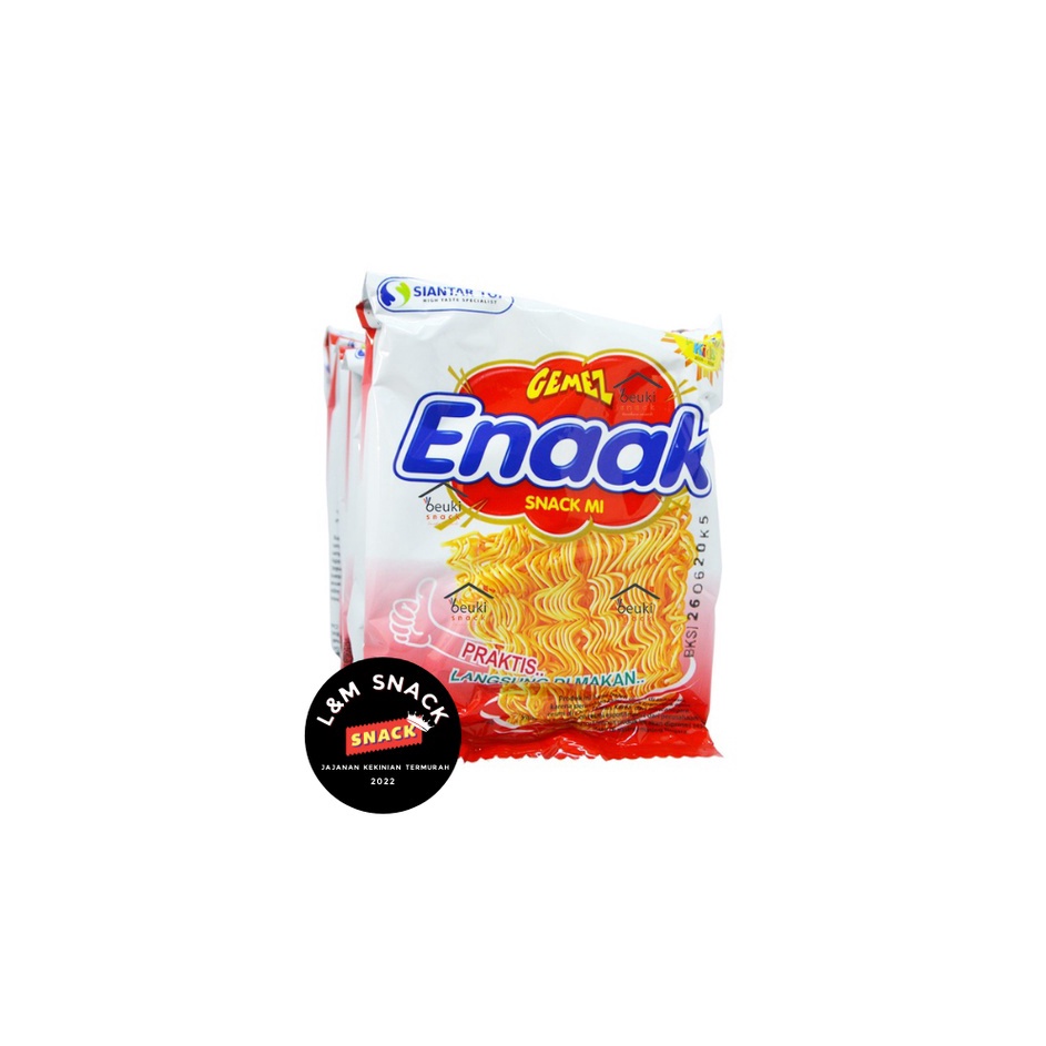 

Free Ongkir Mie Gemez Enaak Renceng 1 Pack Isi 2