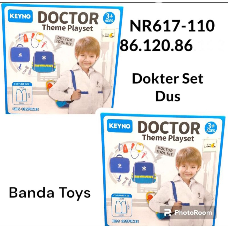 Mainan Doctor Set 617-110 / Mainan Dokter Dokteran / Mainan Doctor set / Doctor Box