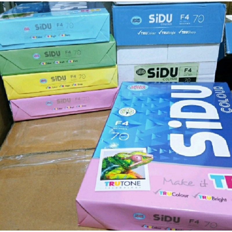 

Kertas HVS warna A4 F4 70gsm isi 50 lembar