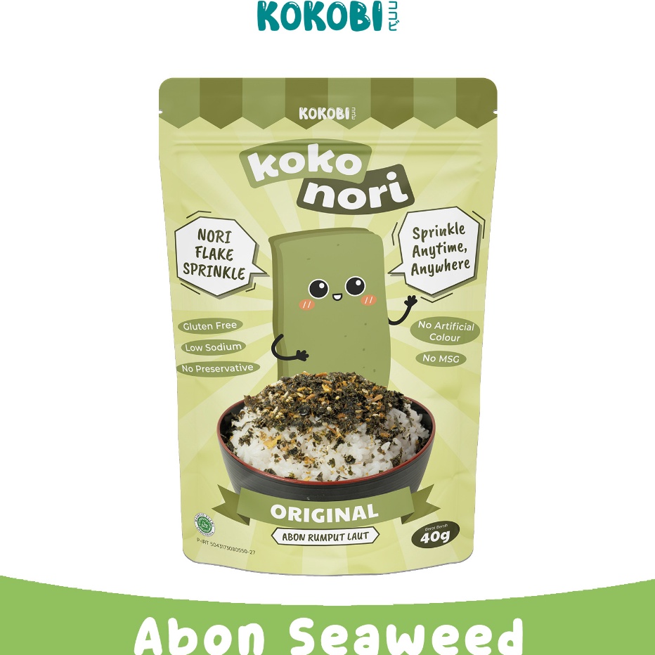 

Terbaru KOKOBI Koko Nori Abon Seaweed Tabur Original