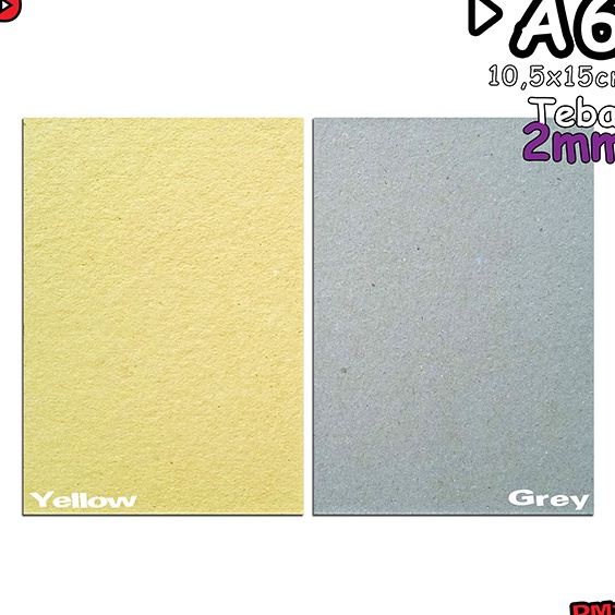 

Ready Terpopuler Yellow Board A6 Packing photocard Perpack isi 12 pcs