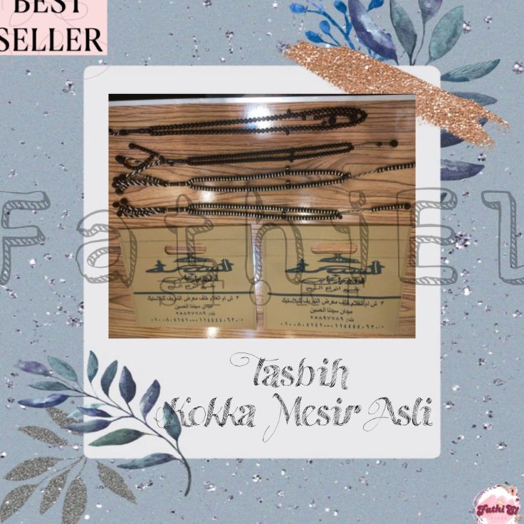 Garansi Pembayaran  Tasbih Kayu Kokka Kaukah Koka Kauka Mesir Original Asli