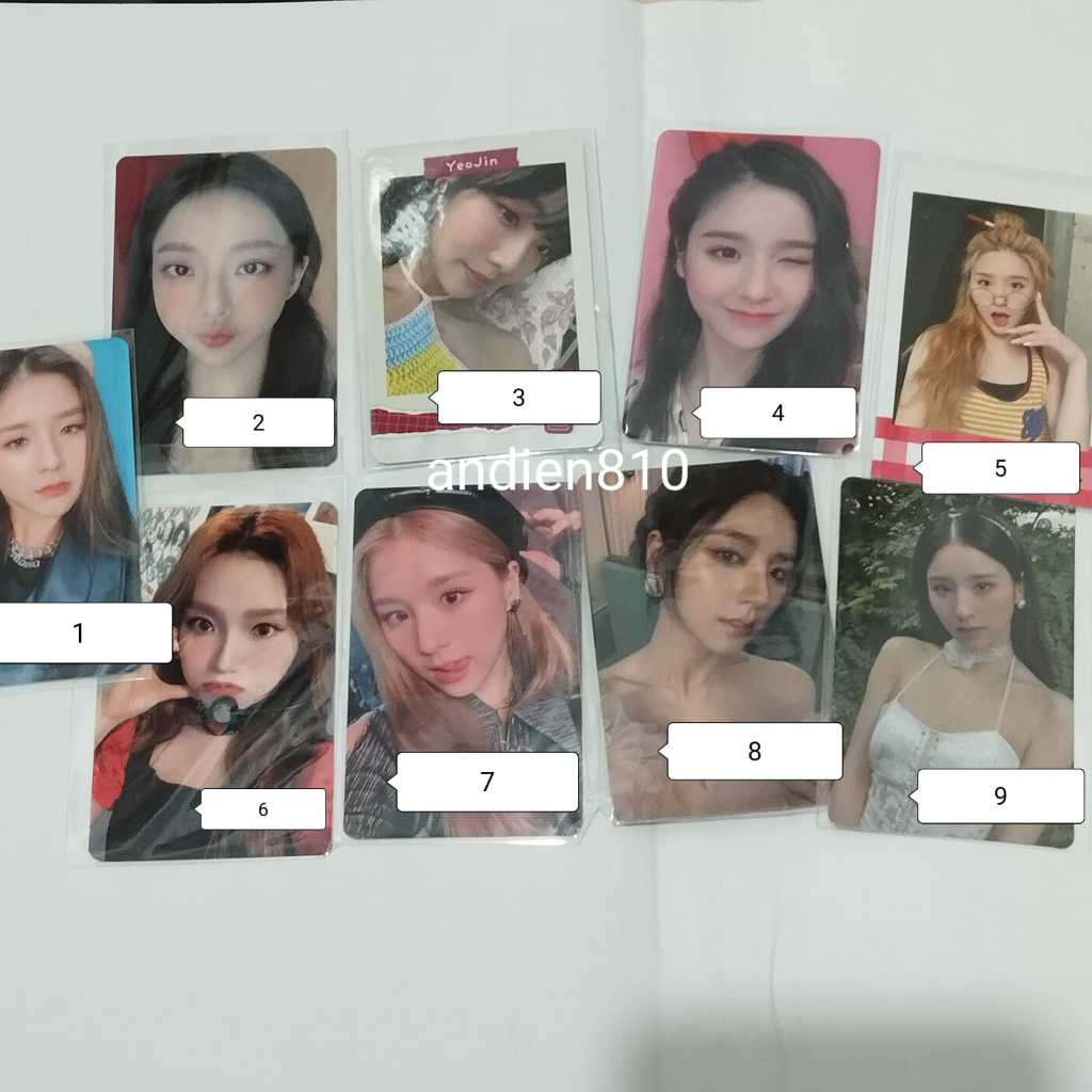 Photocard Official LOONA