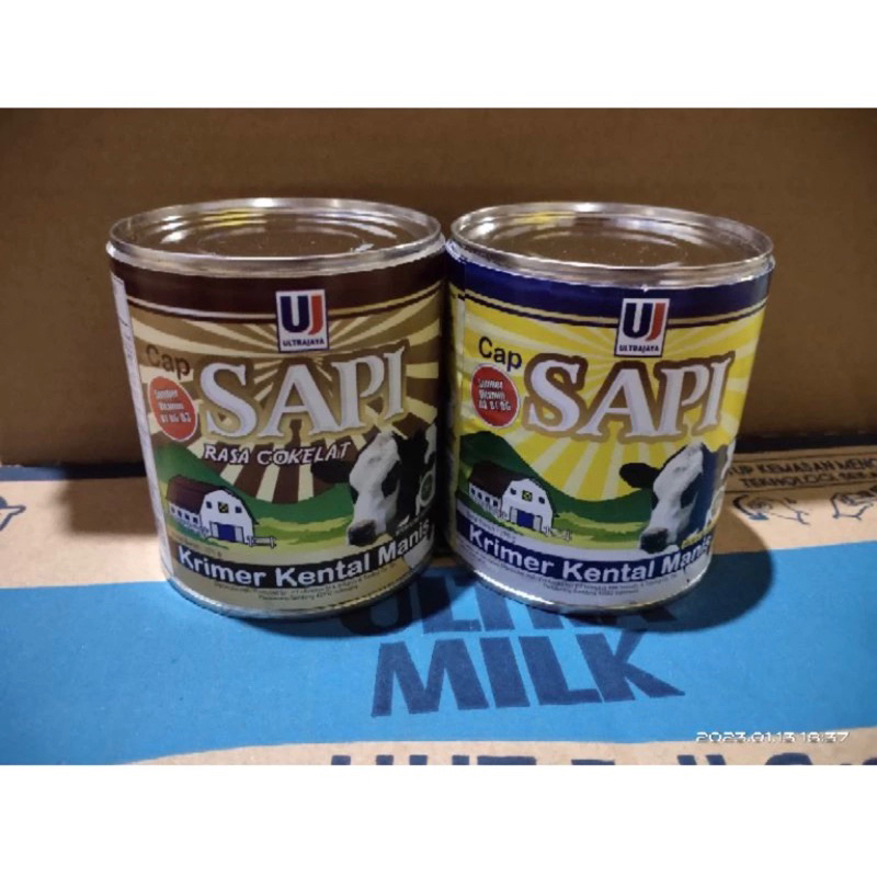 

ULTRA Krimer Kental Manis Cap Sapi 375 gram