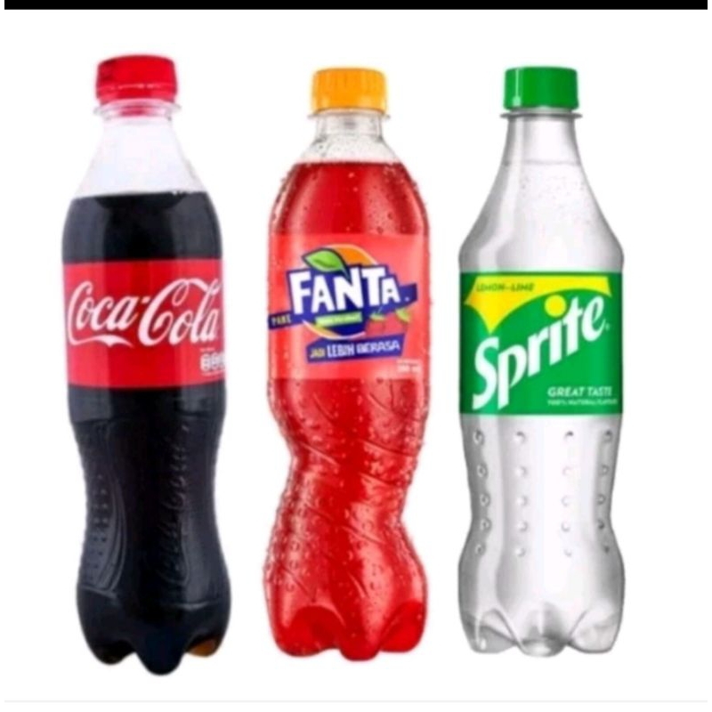 

fanta Coca cola sprite kemasan 390 ml termurahh terlariss