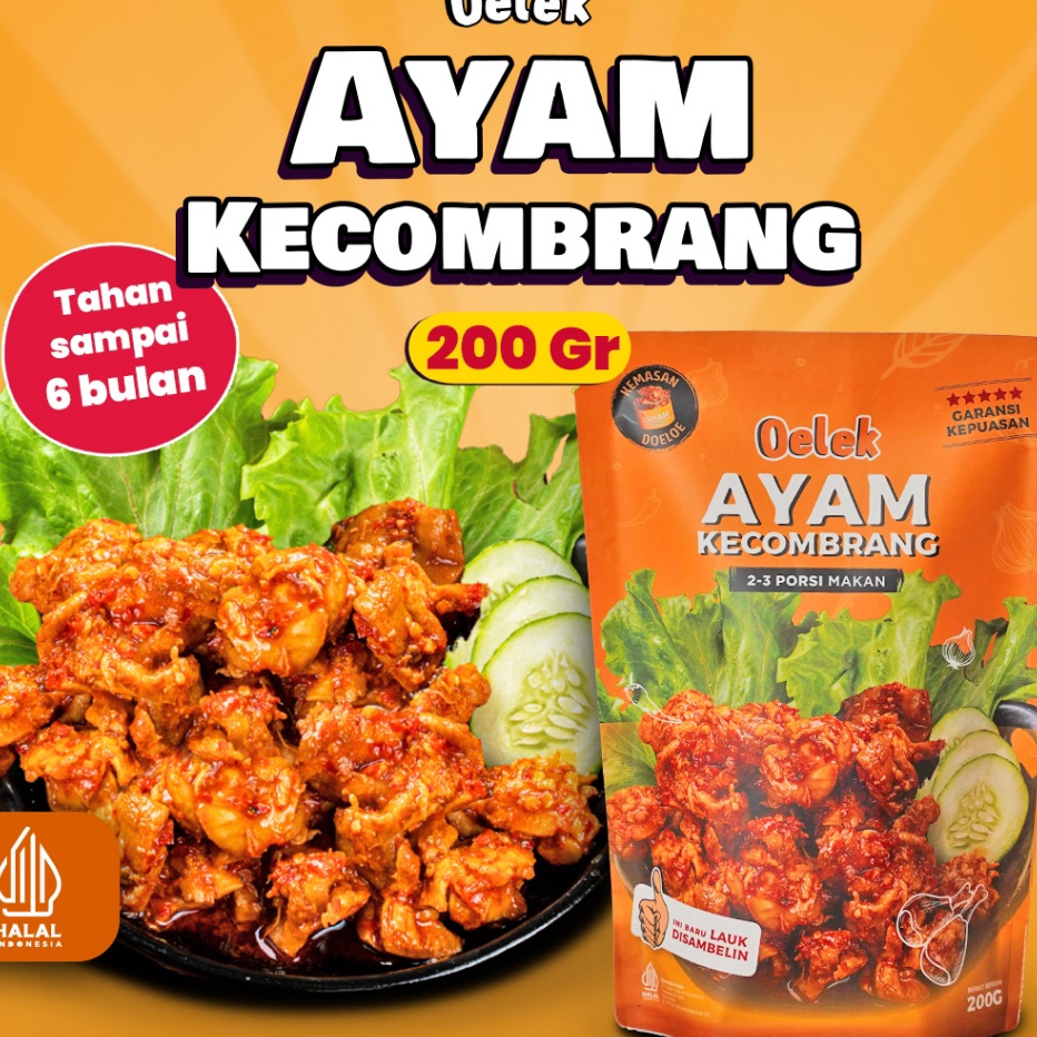 

XC26619 Oelek Ayam Kecombrang Oelek Lauk Ayam Kecombrang Lauk Siap Saji