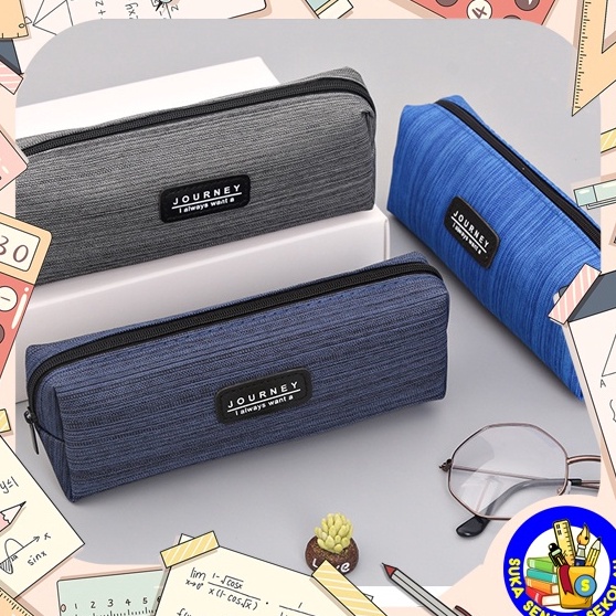 

Produk Update Pencil Case Canvas Kotak Pensil Kanvas Motif Journey SK64
