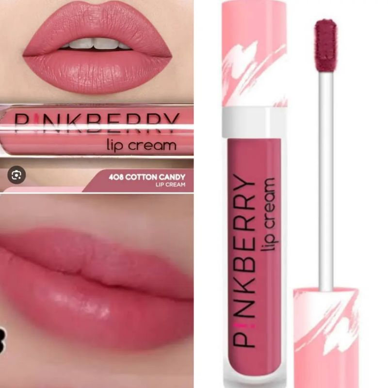 Pink Berry Lip Cream 408 Cotton Candy