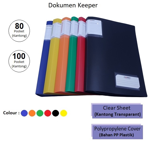 

Super Shipment Map Plastik Clear Holder File Dokumen Keeper F4 Folio 8 1 Lembar Hombo