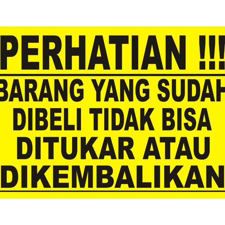 

Pusat Untung BARANG YG SUDAH DIBELI TIDAK BISA DIKEMBALIKAN Bandrol Tulisan Harga Tulisan Sale Polos Harga Polos Harga Special Polos Obral Polos Grosir Polos Harga Tulisan Bisa Hapus dll