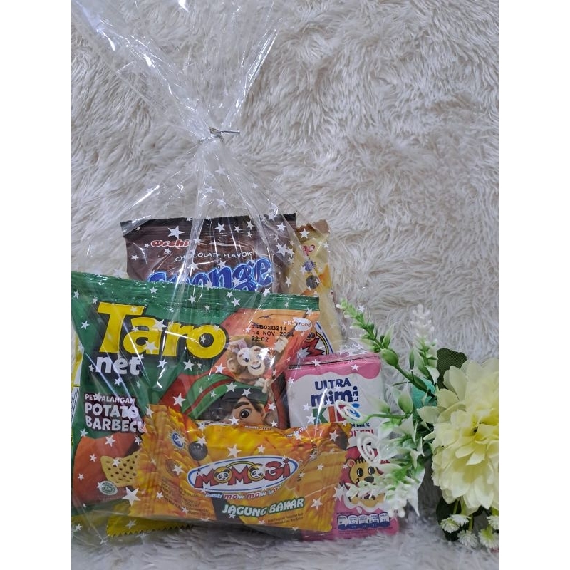 

Paket Snack Ulang Tahun Termurah/Paket Simple/SouvenirAnak/Goodiebag/Bingkisan Snack