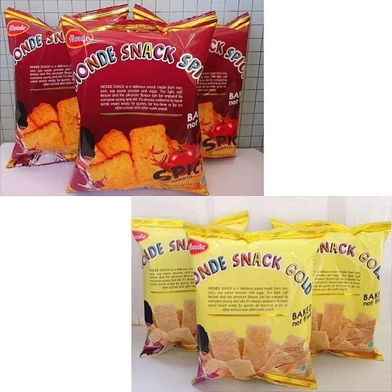 

1 KARDUS MONDE SNACK GOLD UK 27GR /Termurah monde/ monde snack