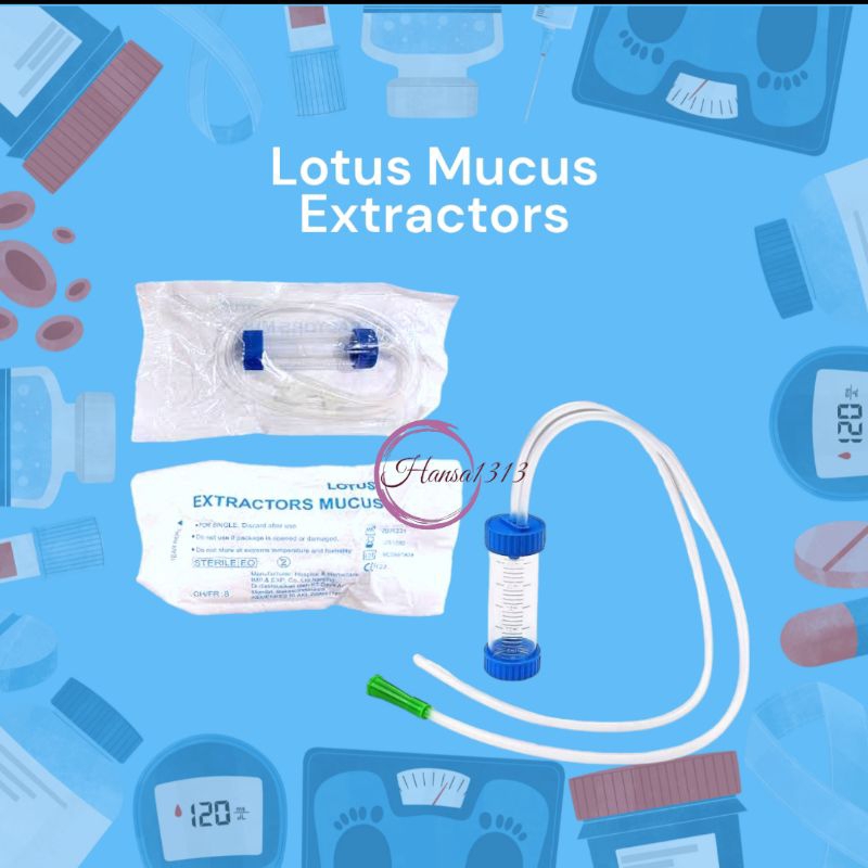 Lotus Mucus Extractors Penghisap Lendir