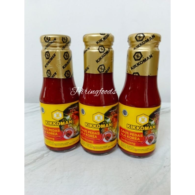 

KIKKOMAN SAUS PEDAS ALA KOREA (GOCHuJANG) HALAL 300GRAM