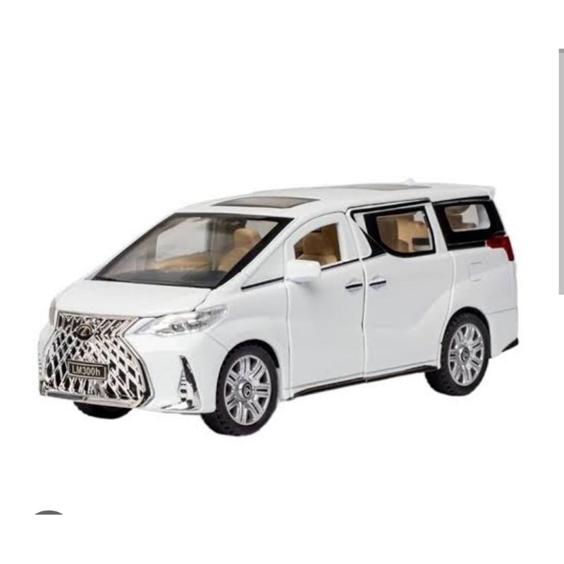 Miniatur Diecast Lexus Lm300H Skala 1:32