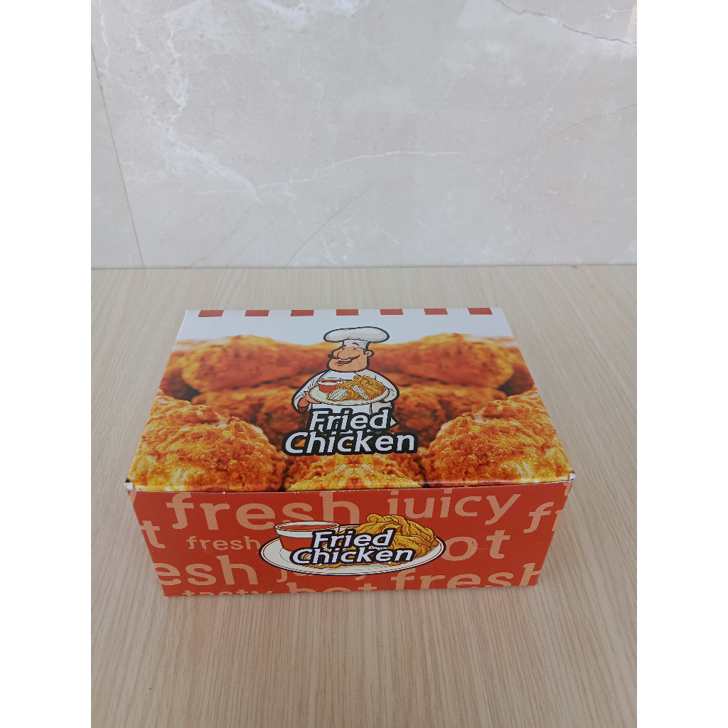 

1 Pcs Dus untuk Fried Chicken Ukuran 12x16