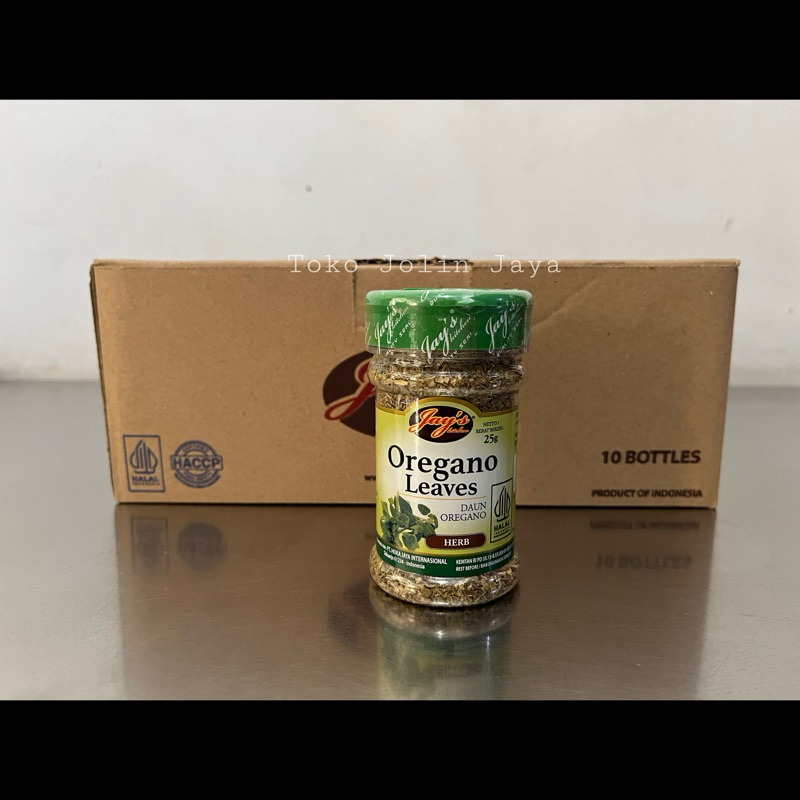 

25g Jay's Kitchen Oregano Leaves / daun oregano