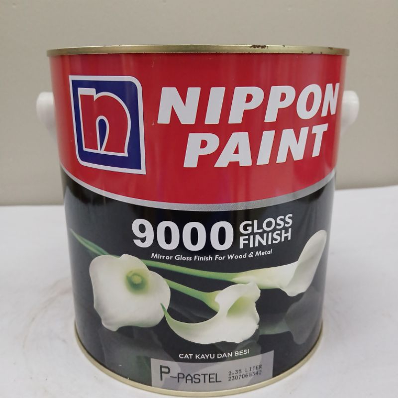 NIPPON 9000 GLOSS FINISH/CAT KAYU/CAT BESI/CAT KAYU DAN BESI/CAT MINYAK KAYU/CAT MINYAK BESI/CAT KAY