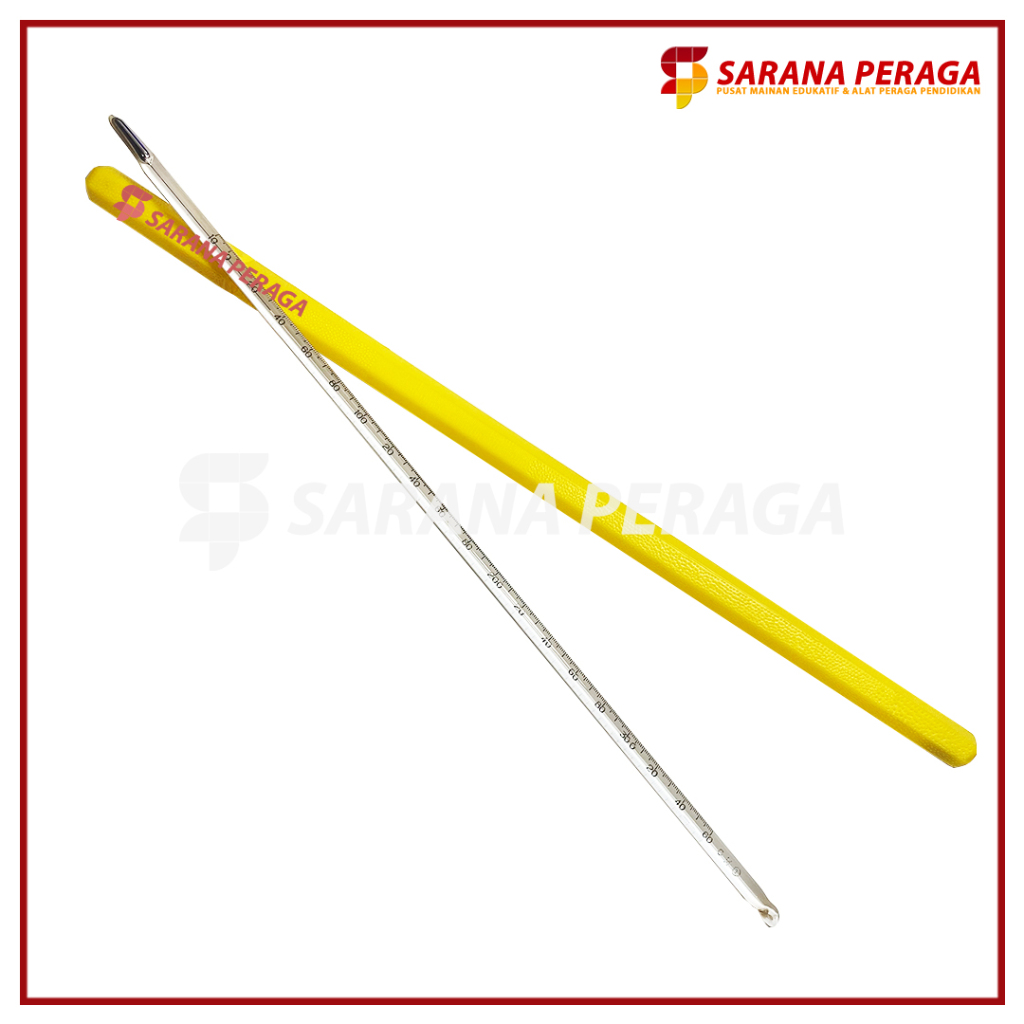 SaranaPeraga - Termometer Air Raksa 0 - 250 Hg