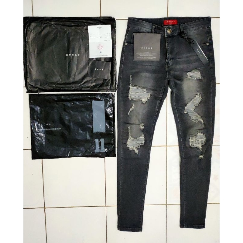 Rucas S11 Grey Caviar Leather