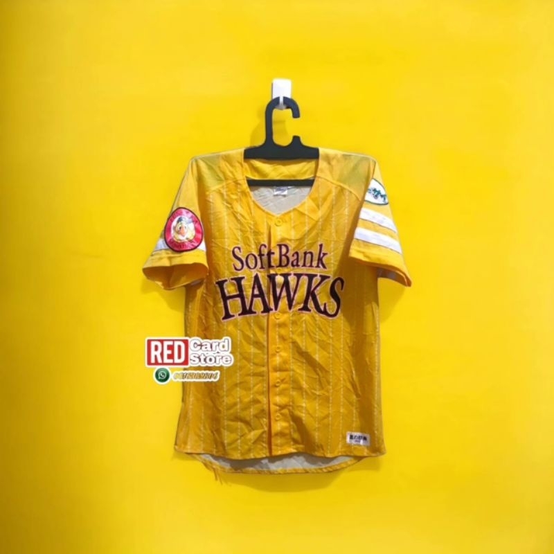 jersey Baseball Softbank yellow white