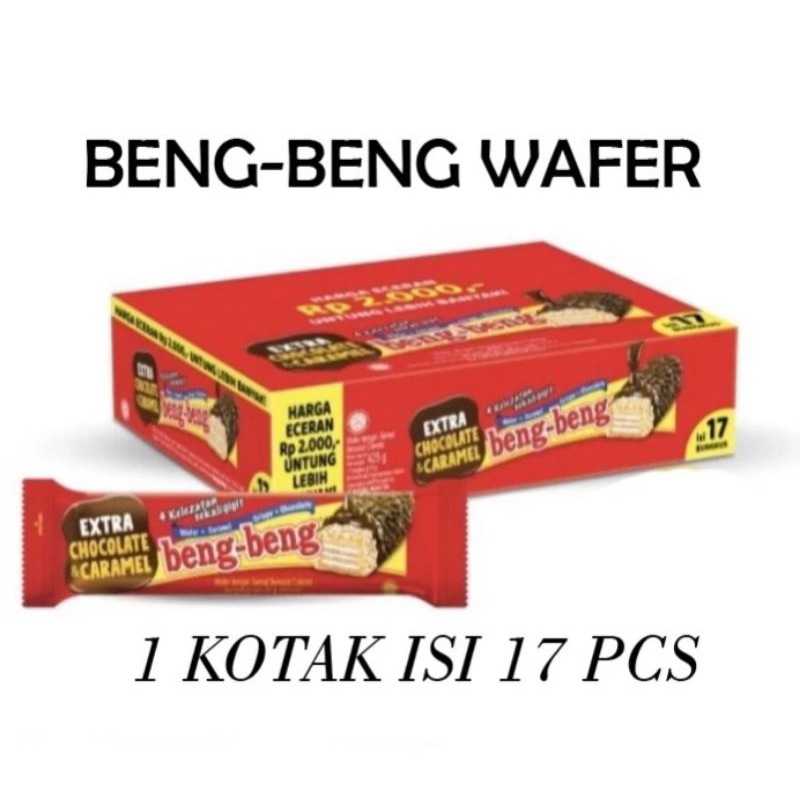 

JAJANAN BENG-BENG COKLAT 17 X 25gr @2000