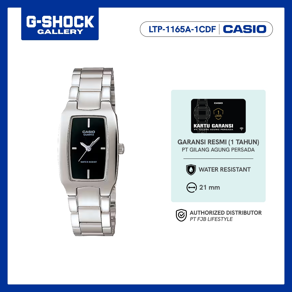 Casio Jam Tangan Wanita LTP-1165A-1CDF