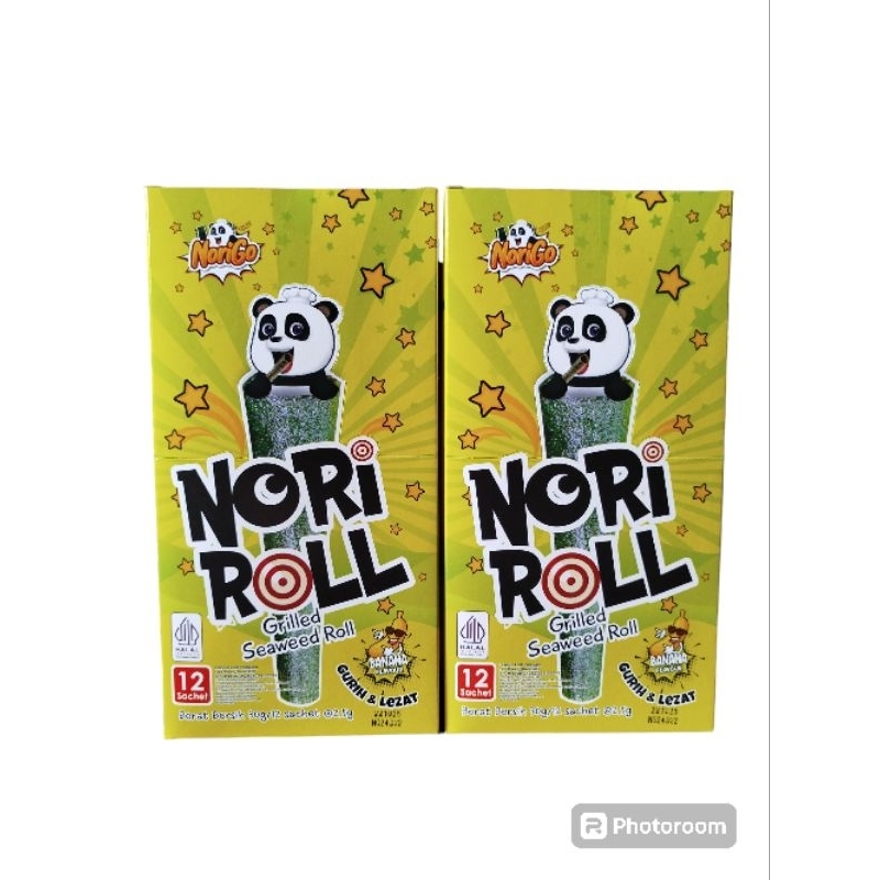 

nori roll rumput laut panggang norigo isi 12 pcs