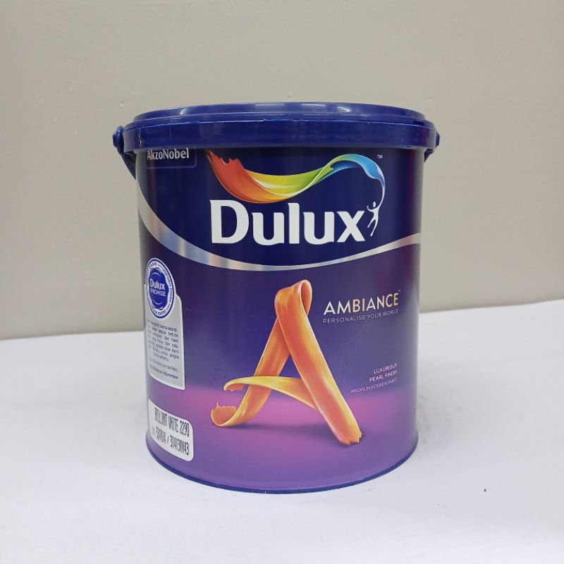 CAT TEMBOK DALAM/CAT TEMBOK INTERIOR/CAT TEMBOK INTERIOR PREMIUM/CAT TEMBOK DULUX AMBIANCE 20 LTR