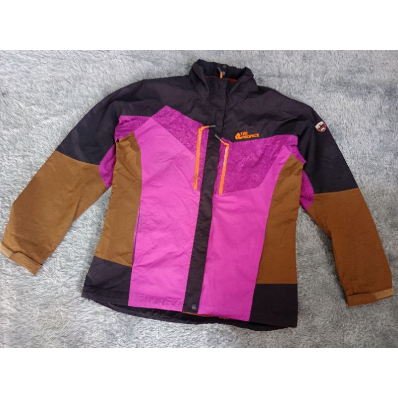 The Red Face Purple Jaket Outdoor