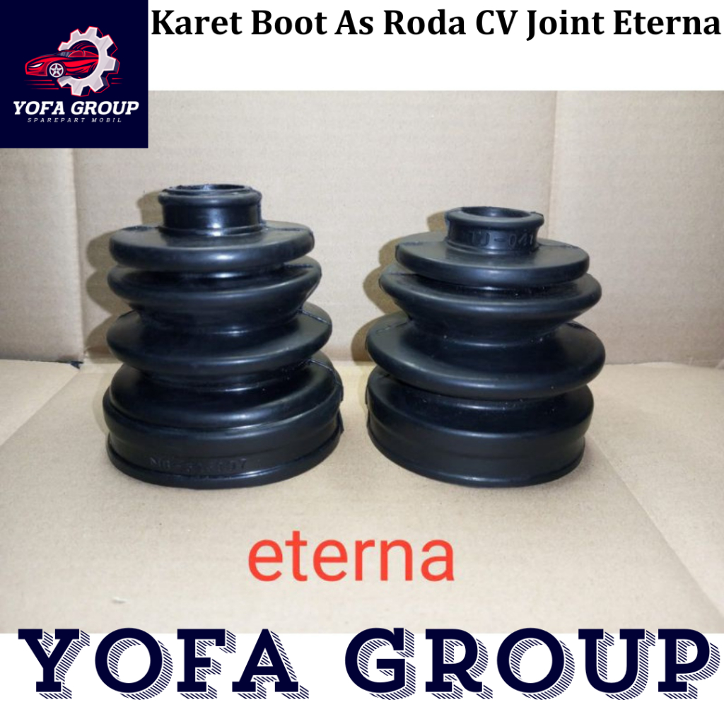SPAREPART MOBIL Karet Boot As Roda CV Joint eterna galant hiu V6-24 ST VR grandis Outlander