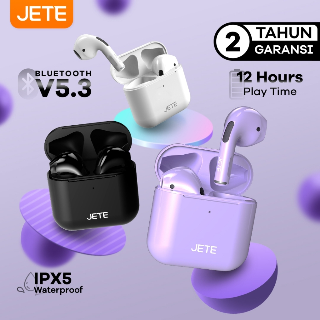 TWS Earbuds Headset Bluetooth JETE CE2 IPX5