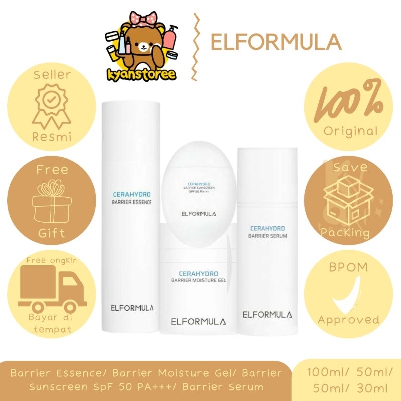 ELFORMULA CERAHYDRO INTENSIVE BARRIER MOISTURE GEL / ELFORMULA CERAHYDRO ESSENCE TONER / ELFORMULA C