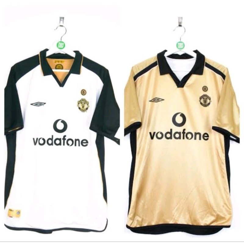 RETRO JERSEY BOLA MU CENTENARY 2002 REVERSIBLE BOLAK BALIK GRADE ORI IMPORT