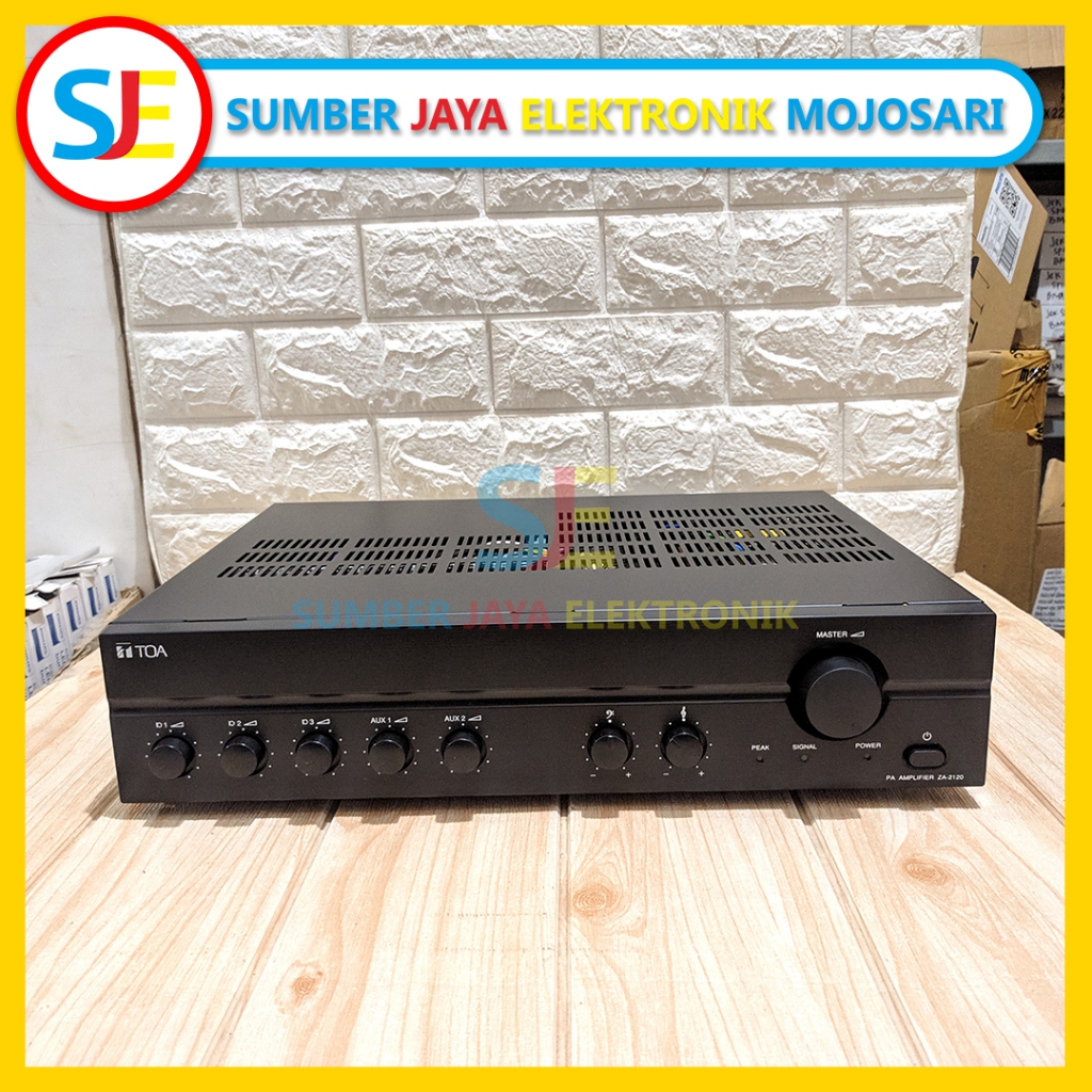 Ampli Toa 120 watt / Power Toa Original ZA-2120 / Mixer Amplifier Toa