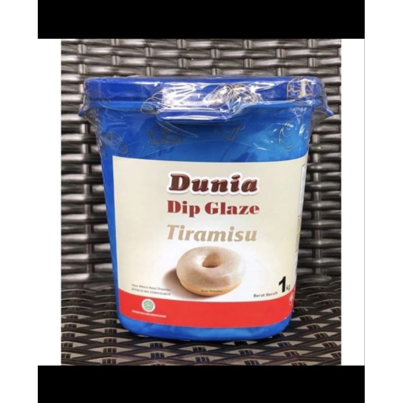 

Glaze merk dunia tiramisu