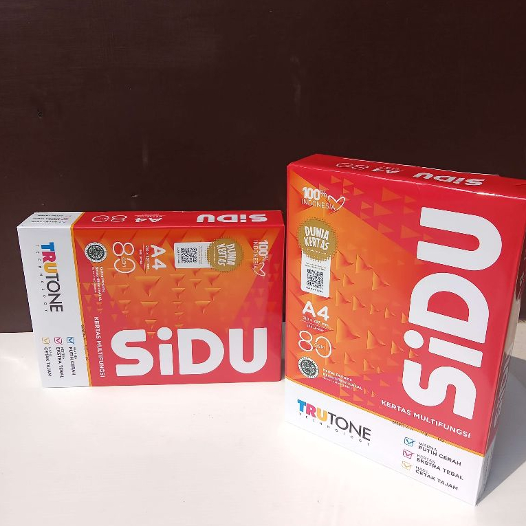 

Kertas HVS SIDU A4 80 gsm 500 Lembar Sinar Dunia