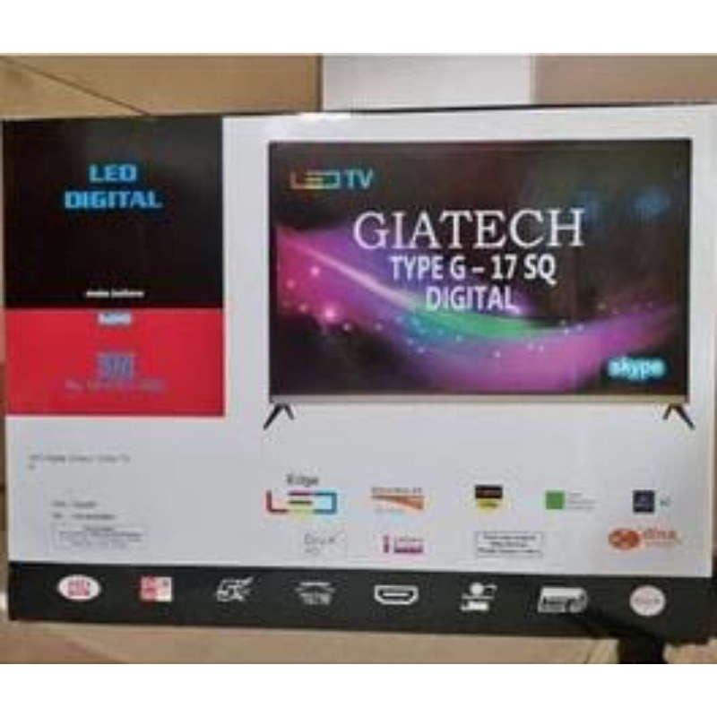 TV LED Digital GIATECH G-17 SQ (17inc)