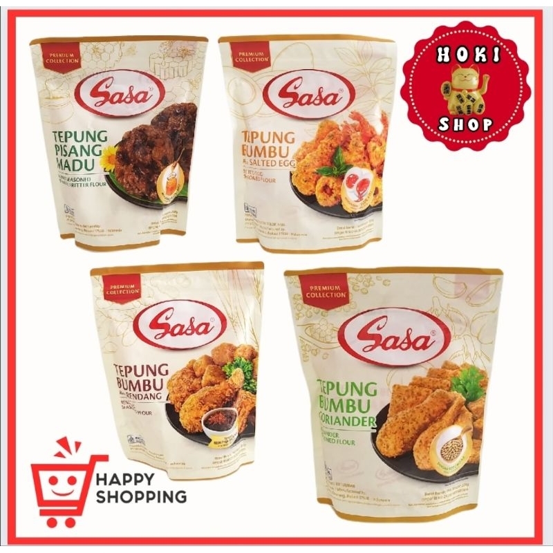 

Tepung Sasa Aneka Varian 200gr /Tepung Sasa Rendang / Tepung Sasa Salted Egg - Pisang Madu - Ketumbar