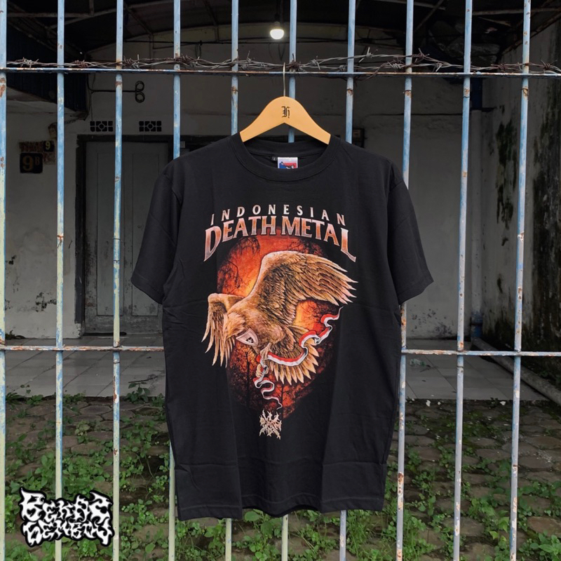 TSHIRT INDONESIAN DEATH METAL Kaos Band Lokal Official y2k vintage rock metal hardcore punk seringai