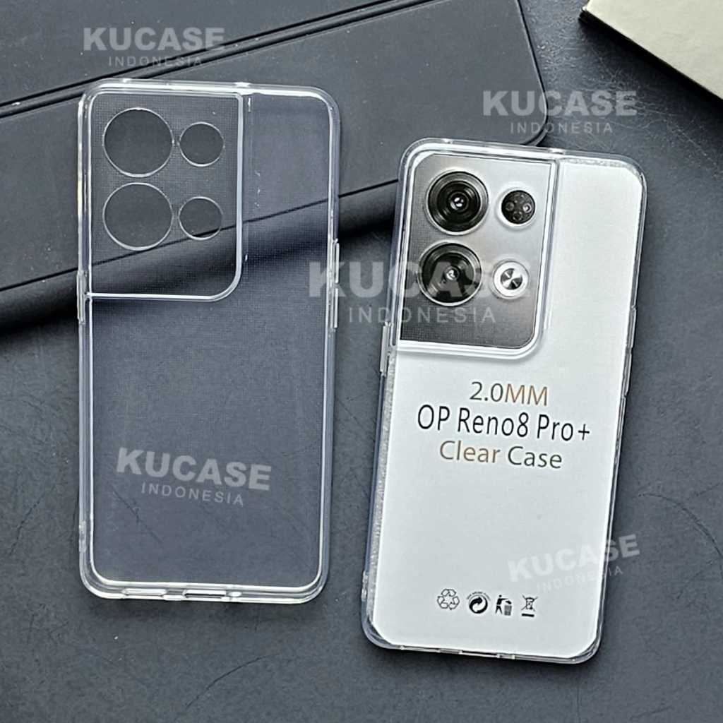 Oppo Reno 8 Pro Oppo Reno 8 Pro Plus Oppo Reno 8T 4G Oppo Reno 8T 5G CLEAR CASE 2.0mm Softcase Benin