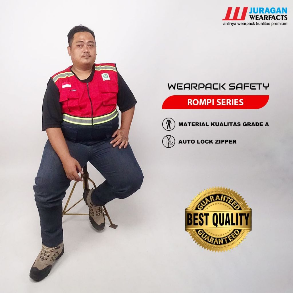 Juragan Wearfacts - Rompi Safety Ukuran Jumbo