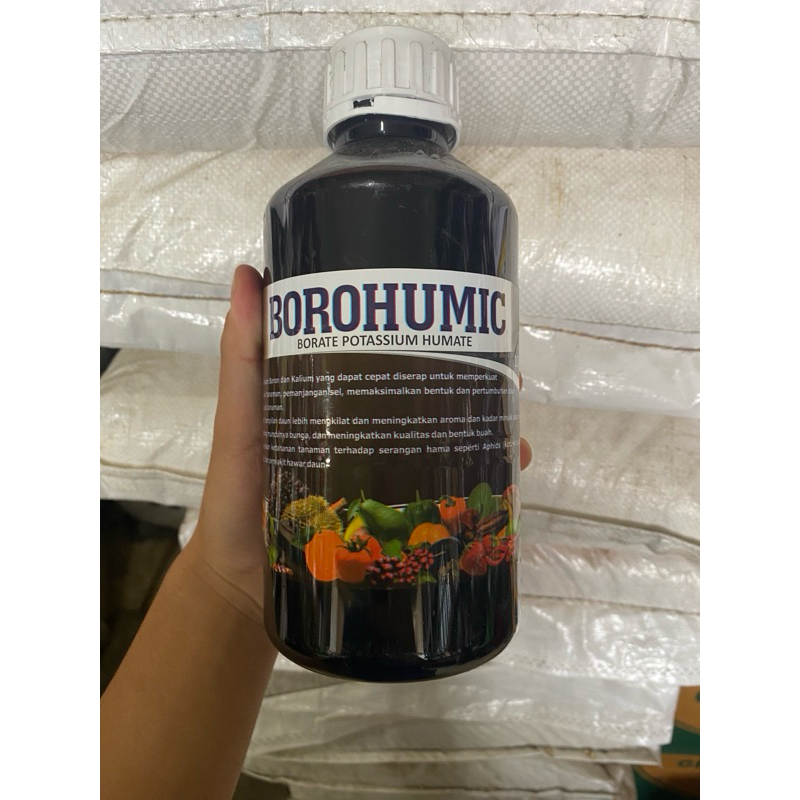 PUPUK BORATE POTASSIUM HUMATE BOROHUMIC 1 LITER